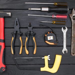 Kit profesional de herramientas para construcción y mantenimiento
